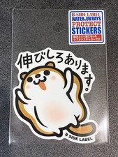 Flyfish ha spazio per crescere adesivo etichetta lato B