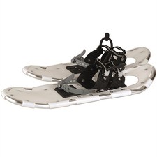 MIL-TEC Racchette da Neve Con Telaio IN Alluminio Bianco Profi Nevicata Scarpa A