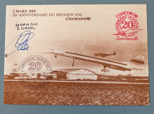 Concorde carta postale 20 - carta, 20°