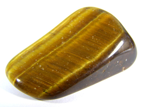 Tiger eye tumblestone 4 - eye, x