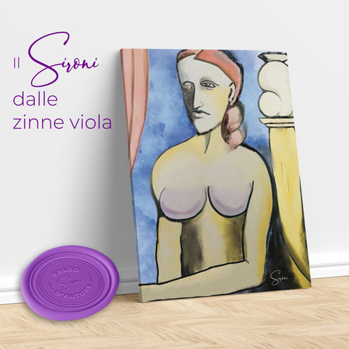 Sironi tela canvas stampa - sironi,