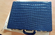 Presto CROCODILE briefcase man Valigietta ventiquattrore COCCODRILLO uomo vintag