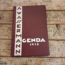 Agenda 1932 di A. Wassermann e