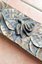 Lungo fregio antico in bronzo