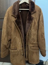 montone shearling Anni 80 uomo