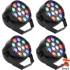 4x 12x1W MINI LED PAR64 luce