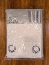 Tende Ikea Merete 145 X 300 Cm (Lunghezza Maggiore) Occhiellato Bianco 900.468.43