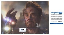 ROBERT DOWNEY JR AUTOGRAFO