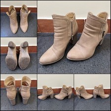 STIVALETTO DONNA TAGLIA 37 COLORE BEIGE