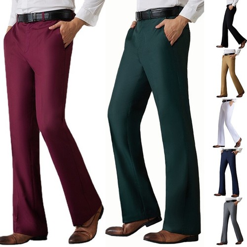 Pantalone uomo svasato slim