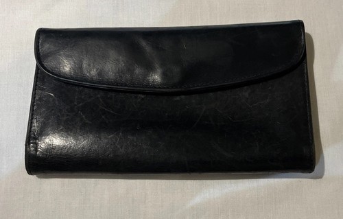 Portafoglio vintage coach - vintage, nero