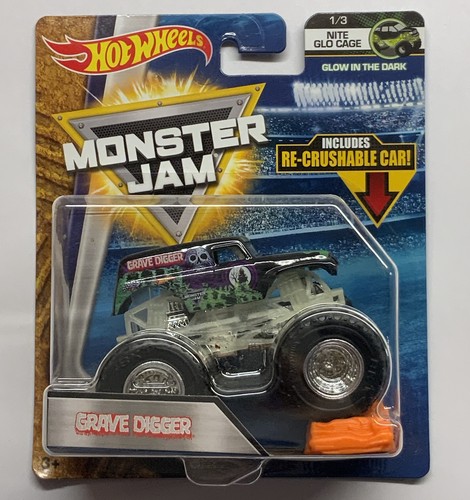 Monster jam grave digger - grave, glow