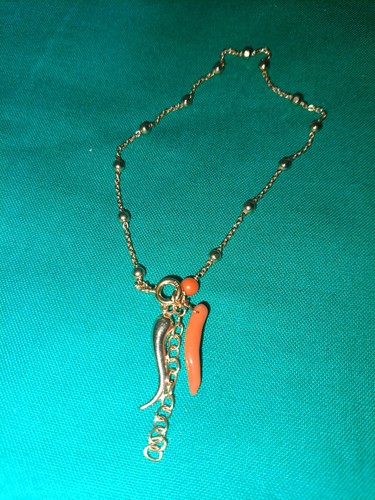 Cavigliera corno argento - cavigliera,