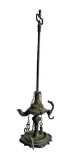 Lampada Fiorentina in bronzo – stile rinascimentale,