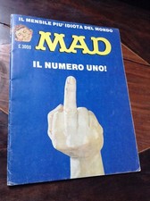 MAD IL MENSILE PIU’ IDIOTA DEL MONDO N°1 1985 STAR CRACK FUMETTO VINTAGE 