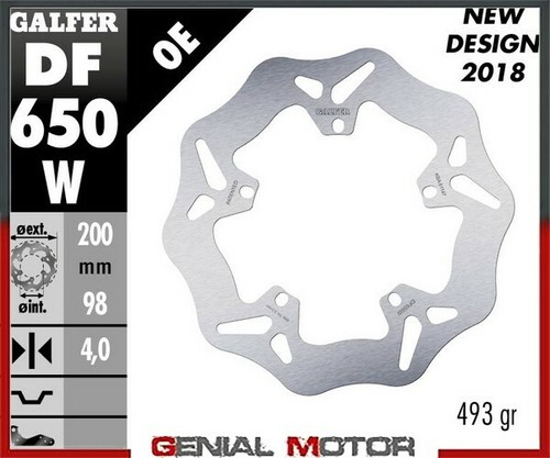 Galfer front brake - brake, disc