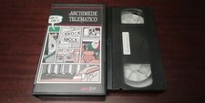 archimede telematico vhs videocassetta sip telefonia studio kaleidos 1991 rara