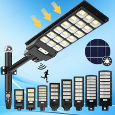 Lampione stradale LED con sensore di movimento lampione solare + telecomando