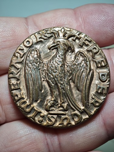 Pisa medaglia vintage bronzo - medaglia,