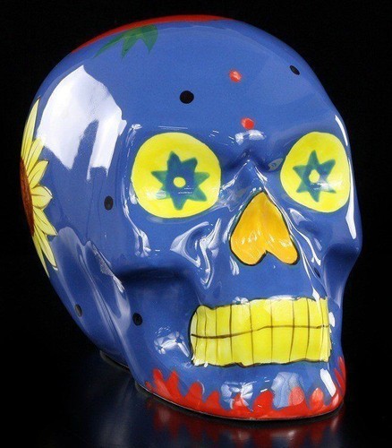 Teschio messicano ceramica - teschio,