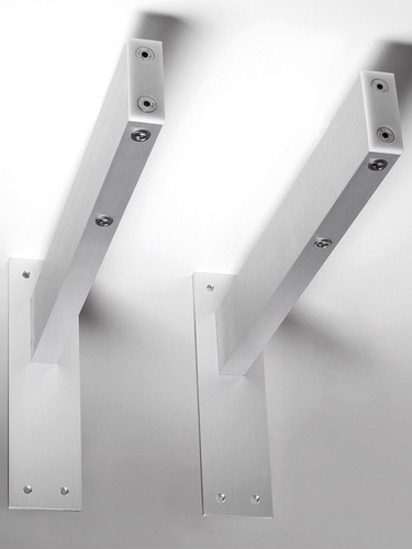 Staffe parete alluminio - staffe, da