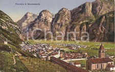 1935 ca MEZZOLOMBARDO (TN) Panorama della Piana ROTALIANA *Cartolina FP NV
