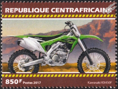 Timbro kawasaki kx450f trial - timbro,