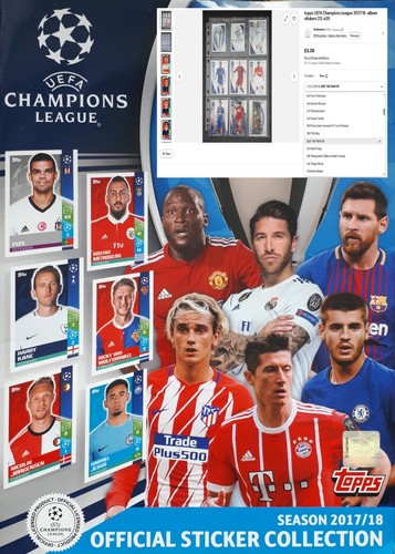 Topps uefa champions league - uefa,