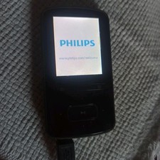 PHILIPS GO GEAR VIBE BLACK 4GB MP3 Digital Audio Player 