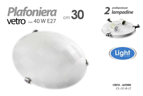 Plafoniera applique scacchi - plafoniera,