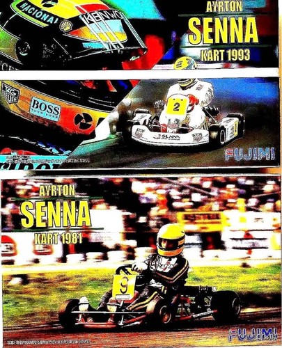Ayrton senna kart - 1/20,
