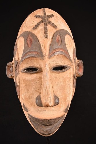 Autentica maschera igbo - un'autentica,
