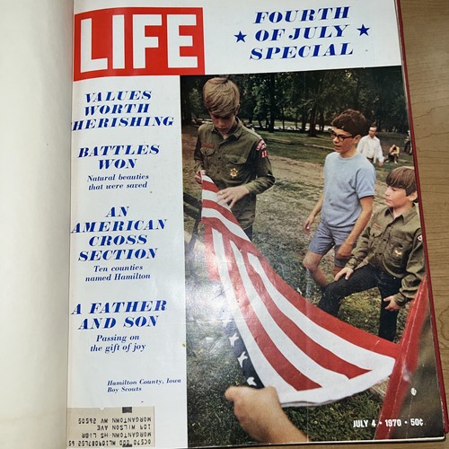 Life magazine july august - magazine, 1970