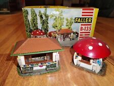 FALLER  HO SET  N. B-135 - 2 CHIOSCHI BAR CON SCATOLA ORIGINALE