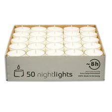 50 Tealight Bianco Tempo di