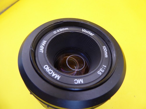 Vivitar 100mm 5 - f/3.5, obiettivo