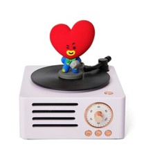 BTS BT21 TATA GIRADISCHI ALTOPARLANTE BLUETOOTH regalo natale decorazione casa 