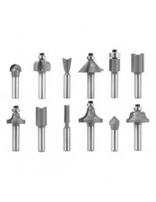 KIT Frese Einhell in metallo 8 mm fresatrice per legno verticale assortimento di