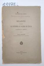 L. Pagliani Relazione intorno all'epidemia di Colera in Italia nell'anno 1893 Ro