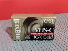 NUOVO Maxell VHS-C Tape TC-30