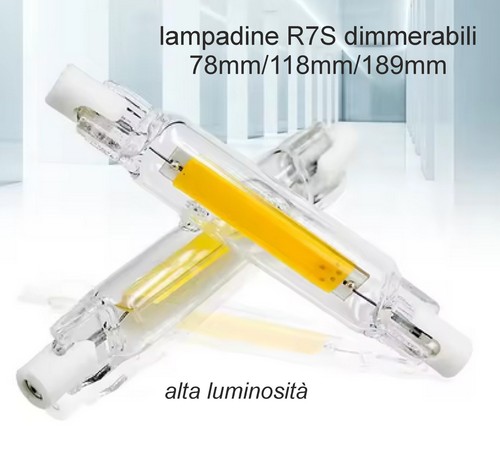 Lampadina led faro - r7s, cob