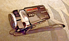 Sanyo Xacti VPC-SH1EX - Fotocamera digitale nera per foto e video