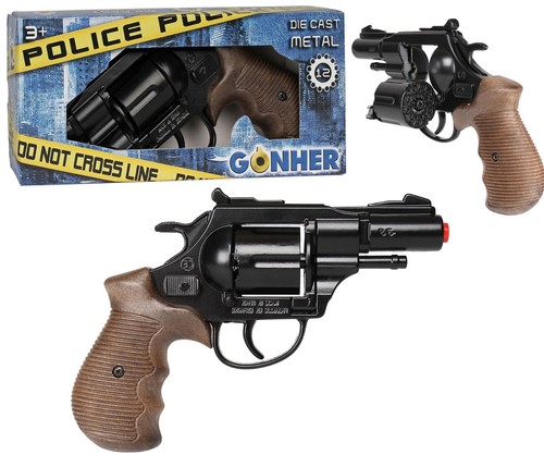 Pistola giocattolo revolver - giocattolo, 12