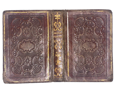 Antico libro religioso - antico,