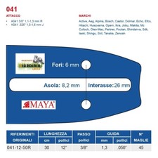 MAYA BARRA MOTOSEGA 12" (30