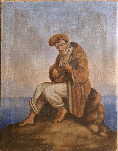 Scuola posillipo olio - scuola, su
