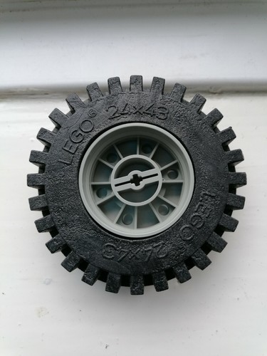 Lego technic ruota grigia