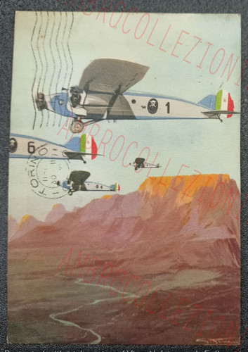 Cartolina regia aeronautica - cartolina,