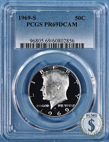 1969 kennedy mezzo dollaro - 1969-s,