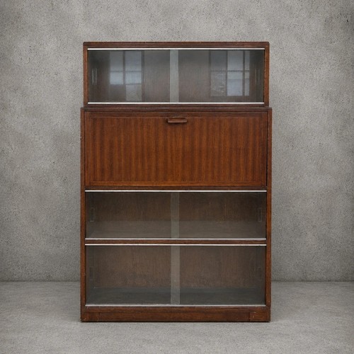 Vintage stacking bookcase - stacking,